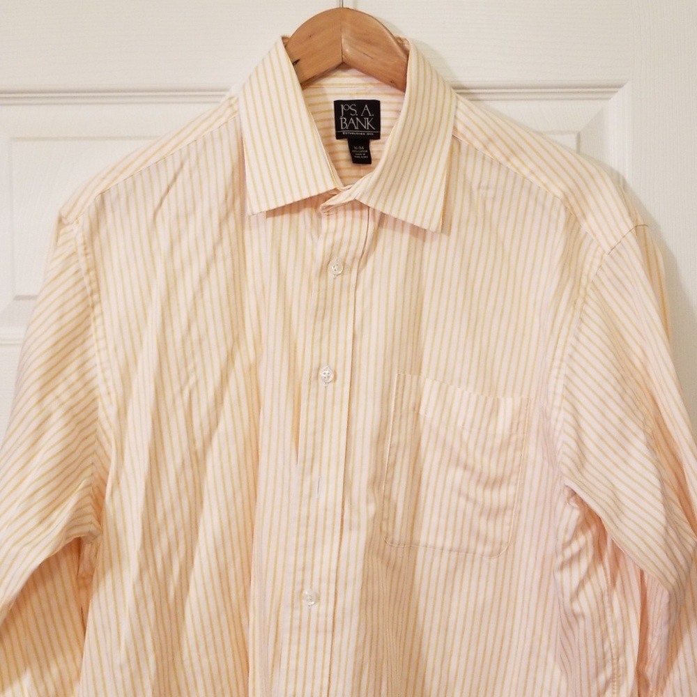 Jos A Bank striped dress shirt